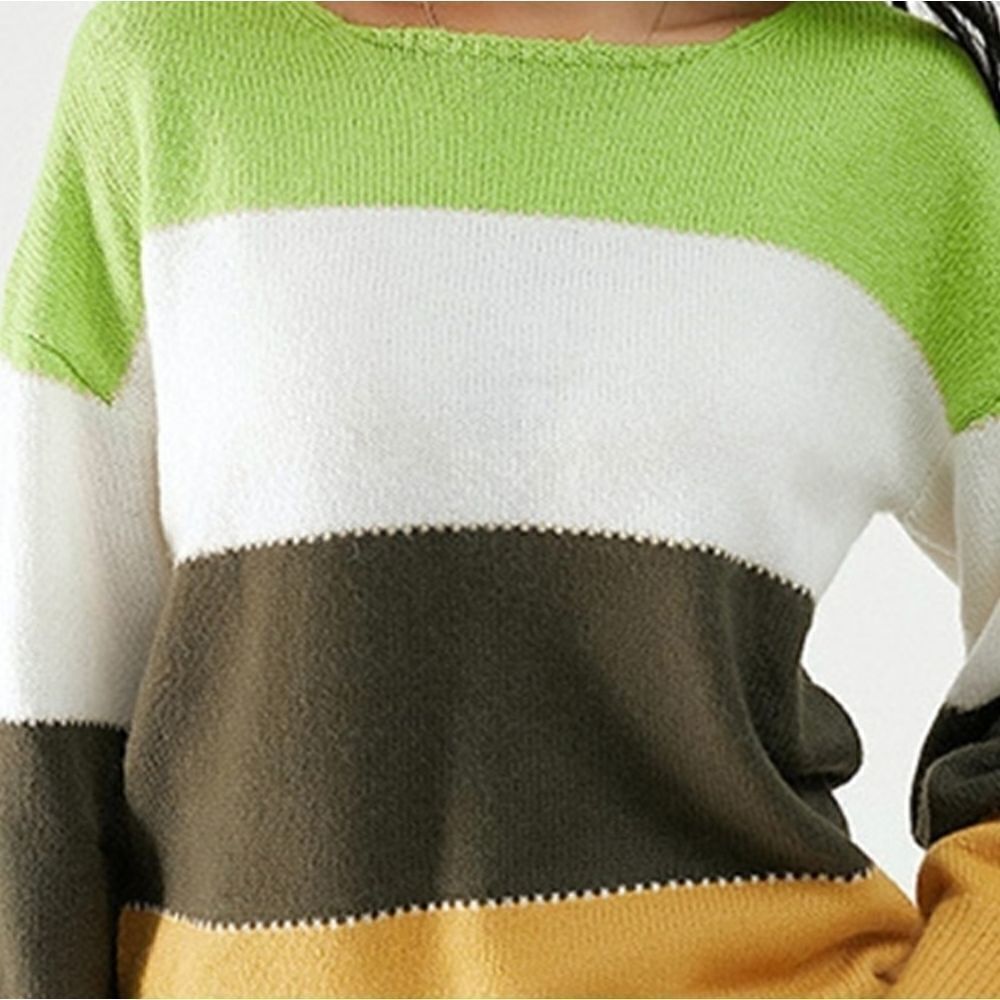 NWOT Women's Small Soulmia Soft Striped Sweater